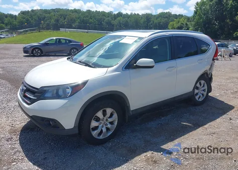 2013 Honda Cr-V Ex-L from USA, damaged, VIN 5J6RM3H72DL040366